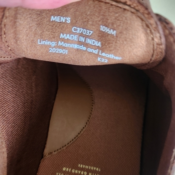 Cole Haan Men\'s American Classics Longwing Oxfords Brown 10.5 M work Careerwear main image 10